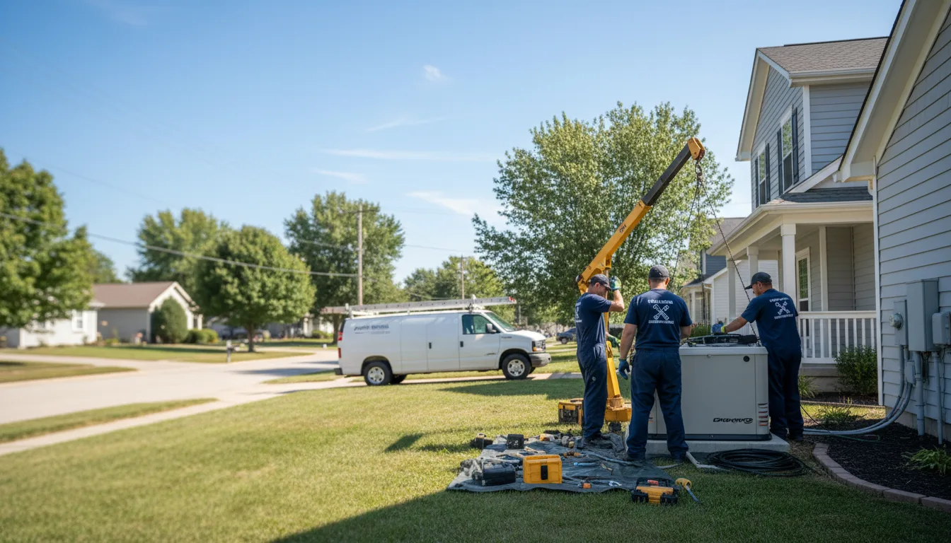 Generator Installation in Keokuk, IA near me